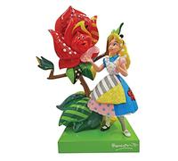 (TG. height 20cm) ENESCO Disney Britto Collezione Alice Figurine, Resina, Multic