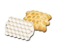 (TG. Hexagonal) PADERNO 47041-02 Stampo per Pane, Tartaruga Esagonale - NUOVO