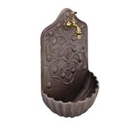 (TG. HLP: 40x24x15 cm) Relaxdays Fontana a Muro da Esterno, Fontanella Giardino,