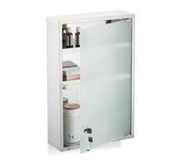 (TG. HLP: 58x38x13 cm) Relaxdays Armadietto Pronto Soccorso Medicinali, Cassetta