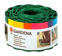 (TG. Höhe: 9 cm | Länge: 9 m) Gardena 536-20 Recinzione per Prato, Altezza 9 c