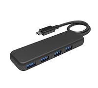 (TG. Hub USB C) KabelDirekt - Hub USB e Adattatore, connettore USB-C, 4 Porte
