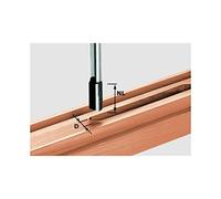 (TG. HW S8 D10/20) Festool, Fresa per scanalature, in acciaio rapido HW S8 D10/2
