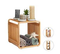 (TG. HxLxP: 33x33x33 cm) Relaxdays Scaffale Aperto con Angoli Arrotondati, Mobil