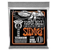 (TG. Hybrid) Cordes pour guitare électrique Ernie Ball Hybrid Slinky Coated Tit
