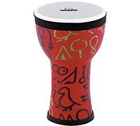 (TG. -inch) NINO Percussion Djembe, serie Elements, fantasia geroglifici (Pharao