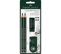 (TG. Jumbo Set) Faber-Castell 9000 - Set per schizzi e tratteggio, con matite di
