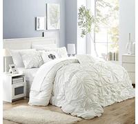 (TG. King) Chic Home King Size, Bianco - NUOVO