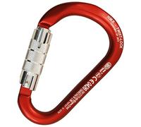 (TG. -) Kong Connettore HMS Classic Twist Lock, Rosso/Lucido - NUOVO