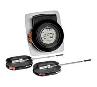 (TG. (L) 105 x (B) 123 x (H) 109 mm) TFA Dostmann Hyper BBQ smart wireless termo