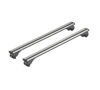 (TG. L - 128 cm) NORDRIVE N15096 Silenzio Rail, Coppia Barre portatutto in Allum