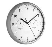 (TG. (L) 265 x (B) 45 x (H) 265 mm) TFA Dostmann 98.1072 Orologio da Parete - NU
