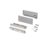 (TG. L 350 mm) Emuca - Cassetto esterno Vertex 40 kg altezza 131 mm, Profondit :