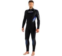 (TG. L/4) Cressi Castoro Man, Muta Subacquea in Neoprene High Stretch Uomo, Nero