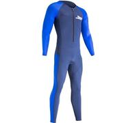 (TG. L/4) Cressi Wahoo Man Monopiece Wetsuit Light Blue 2mm L/4, Muta Monopezzo