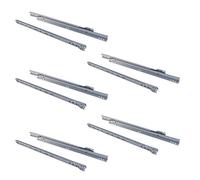 (TG. L 400mm) Emuca 3007825 Guida-Binario con Cuscinetti a Rulli per Cassetto, G