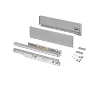 (TG. L 500 mm) Emuca - Cassetto esterno Vertex 40 kg altezza 131 mm, Profondit :