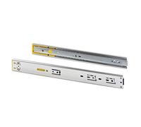 (TG. L 500 mm) Emuca - Kit Guide per cassetti 45x500mm a sfera estrazione totale
