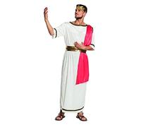 (TG. L (54/56)) Boland-Imperatore Romano Costume Adulto, Rosso/Bianco, L (54/56)