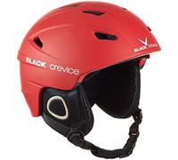 (TG. L (59-60 cm)) Black Crevice Kitzbühel, Casco da Sci Uomo, Rosso, L - NUOVO