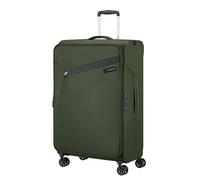 (TG. L (77 cm - 28 L)) Samsonite Litebeam - Spinner L, Valigia Espandibile, Verd