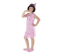(TG. L (8-10 anni)) Rubie's - Costume Charleston, L (8-10 anni) (S8480-L) - NUOV