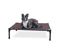 (TG. L 81 x P 64 x H 18 cm) K&H Pet Products - Culla rialzata originale per cani