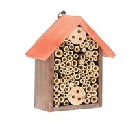 (TG. L 9 x P 17 x H 20 cm) Relaxdays Casetta per Insetti, Giardino e Balcone, Ho