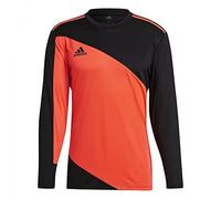 (TG. L) Adidas Squad GK 21 JSY, Maglia Lunga Uomo, Black/App Solar Red, L - NUOV