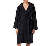 (TG. L) Arena Core Soft Robe, Accappatoio Unisex Adulto, Nero (Black White), L -