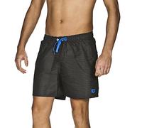 (TG. L) ARENA M Yarn Dyed Boxer, Pantaloncini da Bagno Uomo, Nero (Black/White),