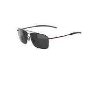 (TG. L) bollé, FLOW Black Red Matte, Volt+ Gun Polarized, Occhiali da sole, Lar