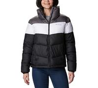 (TG. L) Columbia Puffect Color Blocked Jacket Piumino per Donna - NUOVO