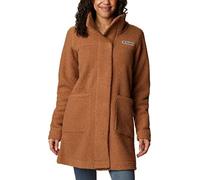 (TG. L) Columbia Veste Longue Giacca Lunga Panorama, Camelo/Marrone, L Donna - N