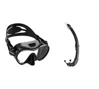 (TG. L) Cressi F1 Mask, Maschera Subacquea monovetro del Tipo Frameless Unisex A