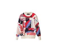 (TG. L) Desigual Tuttifruti JERS_Sun 9019 Tutti Fruti Maglione, Materiale Finitu