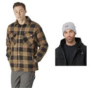 (TG. L) Dickies Camicia Portland + Berretto Con Risvolto In Acrilico - NUOVO