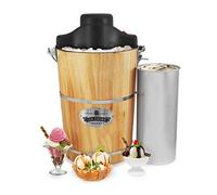 (TG. L) Elite Gourmet Old Fashioned 6 Quart Vintage Secchio in Legno Appalachian