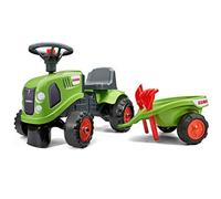 (TG. L) Falk - Trattore Claas con rimorchio - Da 12 mesi - Made in France - Pala