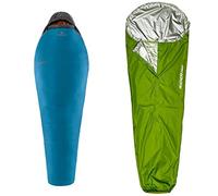 (TG. L) Ferrino Nightec Lite Pro 600 L Sacco a Pelo, Unisex Adulto, Blu, L & Rid