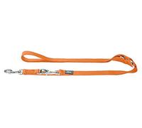 (TG. L) Guinzaglio da passeggio regolabile 20/200Nylon arancione - NUOVO