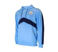 (TG. L) Icon Sports - Felpa con Cappuccio Manchester City da Uomo, Taglia L - NU