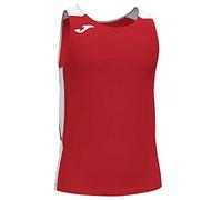 (TG. L) Joma 102222.602.l, Shirt Uomo, Rojo-blanco, L - NUOVO