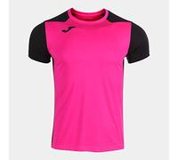 (TG. L) Joma Camiseta Record ll , 102223.031 ,Uomo, Rosa fluo-nero,L - NUOVO
