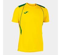 (TG. L) Joma Maglia a Manica Corta Uomo Championship VII Giallo Verde - NUOVO