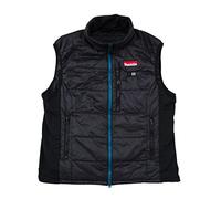 (TG. L) Makita CV101DZL 10.8 V Cxt riscaldato gilet - blu/senza batterie e car