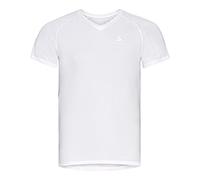 (TG. L) Odlo Bl Active Everyday Eco 2p-Maglia con Scollo a V, Bianco - Nero, L