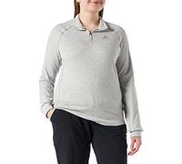 (TG. L) Odlo Donna Maglia a maniche lunghe con mezza zip BERRA - NUOVO