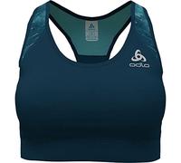 (TG. L) Odlo Donna Reggiseno sportivo ESSENTIAL PRINT - NUOVO