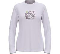(TG. L) Odlo Langarm Wandershirt Damen Merino 200 Nature Lover I Funktionsshirt